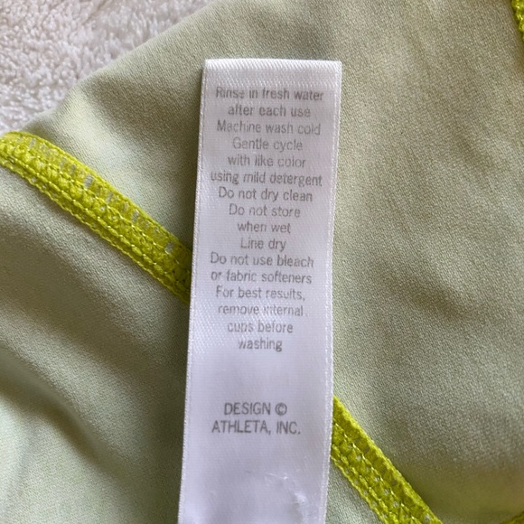 Athleta Workout Tank Top Pocket XS - Picture 7 of 8